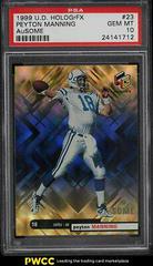 Peyton Manning [Ausome] #23 Football Cards 1999 Upper Deck Hologrfx Prices
