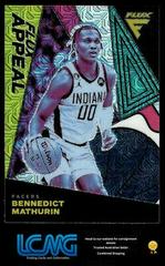 Bennedict Mathurin [Silver Mojo] #11 Basketball Cards 2022 Panini Flux Appeal Prices