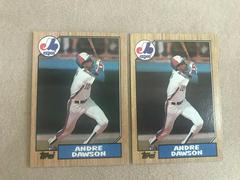 Andre Dawson Baseball Cards 1987 Topps Prices