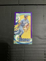 George Brett [Purple] #MRIP-GB Baseball Cards 2022 Topps Rip Mini Prices