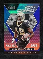 Marques Colston [Spectrum Blue] #DD-4 Football Cards 2022 Panini Absolute Draft Diamonds Prices