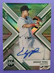 Jeremy Pena [Autograph Emerald] #143 Baseball Cards 2018 Panini Elite Extra Edition Prices