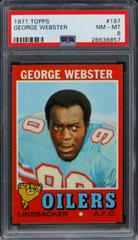 George Webster Football Cards 1971 Topps Prices