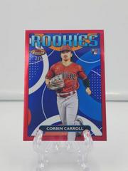 Corbin Carroll [Red] #FRD-7 Baseball Cards 2023 Topps Finest Rookies Design Variation Prices