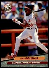 Luis Polonia #29 Baseball Cards 1992 Ultra Prices
