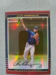 Alex Rodriguez [Refractor] #3 Baseball Cards 2002 Bowman Chrome Gold Prices