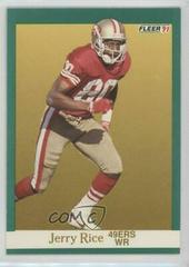 Jerry Rice #363 Football Cards 1991 Fleer Prices