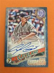 Carlos Carrasco [Indigo] Baseball Cards 2018 Topps Gypsy Queen Autographs Prices