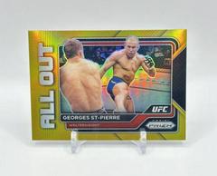 Georges St Pierre [Gold] #17 Ufc Cards 2023 Panini Prizm UFC All Out Prices
