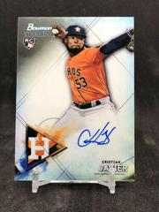 Cristian Javier [Refractor] #BSRA-CJ Baseball Cards 2021 Bowman Sterling Rookie Autographs Prices