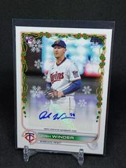 Josh Winder #WHA-JW Baseball Cards 2022 Topps Holiday Autographs Prices