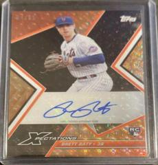 Brett Baty [Circuit Citrus] Baseball Cards 2023 Topps Xpectations Autographs Prices