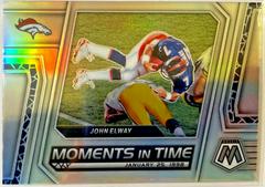 John Elway [Silver] #MT-14 Football Cards 2023 Panini Mosaic Moments in Time Prices