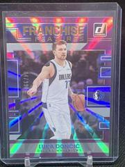 Luka Doncic [Purple Laser] Basketball Cards 2022 Panini Donruss Franchise Features Prices