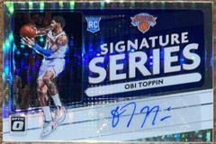 Obi Toppin [Pulsar] Basketball Cards 2020 Panini Donruss Optic Signature Series Prices