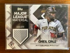 Oneil Cruz Baseball Cards 2022 Topps Update Major League Material Relics Prices