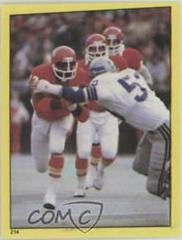 Joe Delaney #214 Football Cards 1982 Topps Stickers Prices