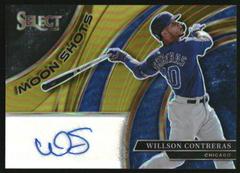 Willson Contreras [Gold] Baseball Cards 2022 Panini Select Moon Shot Signatures Prices