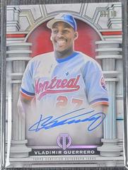 Vladimir Guerrero [Red] #OA-VG Baseball Cards 2023 Topps Tribute Olympus Autographs Prices