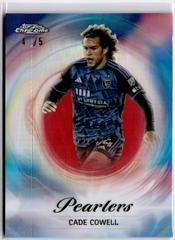 Cade Cowell [Red] Soccer Cards 2023 Topps Chrome MLS Pearlers Prices