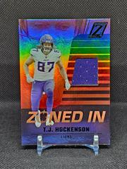 T. J. Hockenson Football Cards 2022 Panini Zenith Zoned In Prices