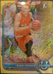 Buddy Boeheim [Chrome Gold Shimmer Refractor] #100 Basketball Cards 2021 Bowman University Prices