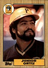 Junior Ortiz Baseball Cards 1987 Topps Prices