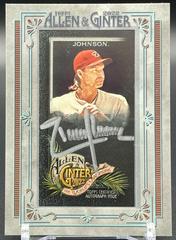 Randy Johnson [X Silver Frame] #MA-RJ Baseball Cards 2022 Topps Allen & Ginter Mini Autographs Prices
