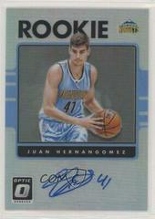 Juan Hernangomez #31 Basketball Cards 2016 Panini Donruss Optic Rookie Signatures Prices