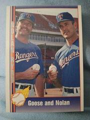Goose and Nolan Baseball Cards 1991 Pacific Nolan Ryan Prices