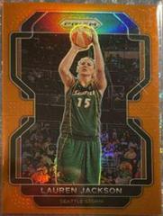 Lauren Jackson [Orange] #10 Basketball Cards 2022 Panini Prizm WNBA Prices