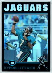 Byron Leftwich [Black Refractor] Football Cards 2004 Topps Chrome Prices
