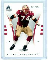 Joe Staley #167 Football Cards 2007 SP Authentic Prices