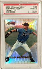 Todd Dunwoody [Refractor] #139 Baseball Cards 1996 Bowman's Best Prices