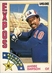 Andre Dawson #392 Baseball Cards 1984 O Pee Chee Prices