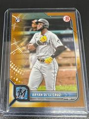 Bryan De La Cruz [Gold] #88 Baseball Cards 2022 Bowman Prices