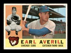 Earl Averill #39 Baseball Cards 1960 Topps Prices
