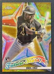 Oneil Cruz [Gold] Baseball Cards 2022 Topps Chrome Logofractor Future Stars Prices