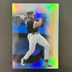 Frank Thomas [Mirror Blue] #1 Baseball Cards 1996 Select Certified Prices