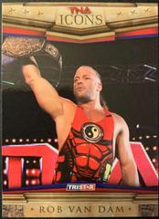 Rob Van Dam #7 Wrestling Cards 2010 TriStar TNA Icons Prices