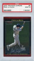Paul LO Duca #8 Baseball Cards 2002 Bowman Chrome Prices