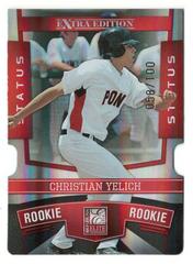 Christian Yelich [Status] #147 Baseball Cards 2010 Donruss Elite Extra Edition Prices