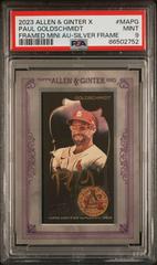 Paul Goldschmidt [X Gold Ink] #MA-PG Baseball Cards 2023 Topps Allen & Ginter Mini Framed Autographs Prices