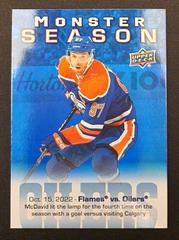 Connor McDavid #MS-2 Hockey Cards 2023 Upper Deck Monster Season Prices