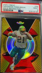 LaDainian Tomlinson [Gold Refractor] #26 Football Cards 2005 Topps Finest Prices