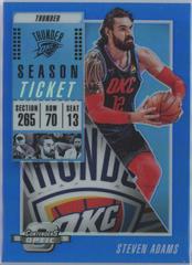 Steven Adams [Blue] #6 Basketball Cards 2018 Panini Contenders Optic Prices