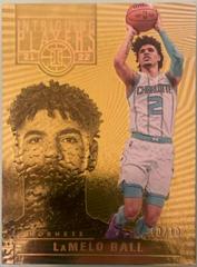 LaMelo Ball [Gold] #17 Basketball Cards 2021 Panini Illusions Intriguing Players Prices