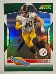 T. J. Watt [End Zone] #27 Football Cards 2023 Panini Score The Franchise Prices