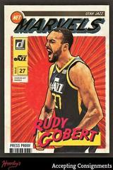 Rudy Gobert [Press Proof] Basketball Cards 2019 Panini Donruss Net Marvels Prices
