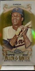 Rod Carew [Mini Gold Refractor] Baseball Cards 2021 Topps Allen & Ginter Chrome Prices